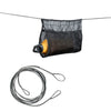 Dyneema Ridge Rope with Monolite Bag For Camping Hammock - Gray+Black