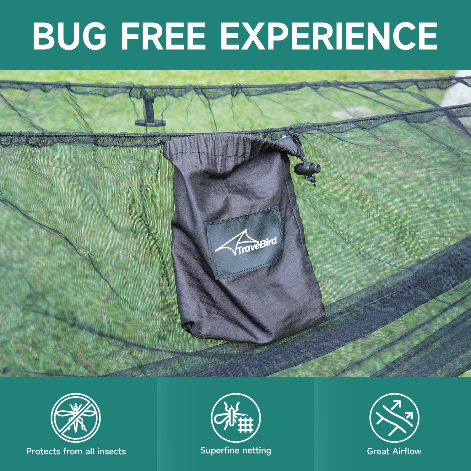 Underquilt Mosquito Net