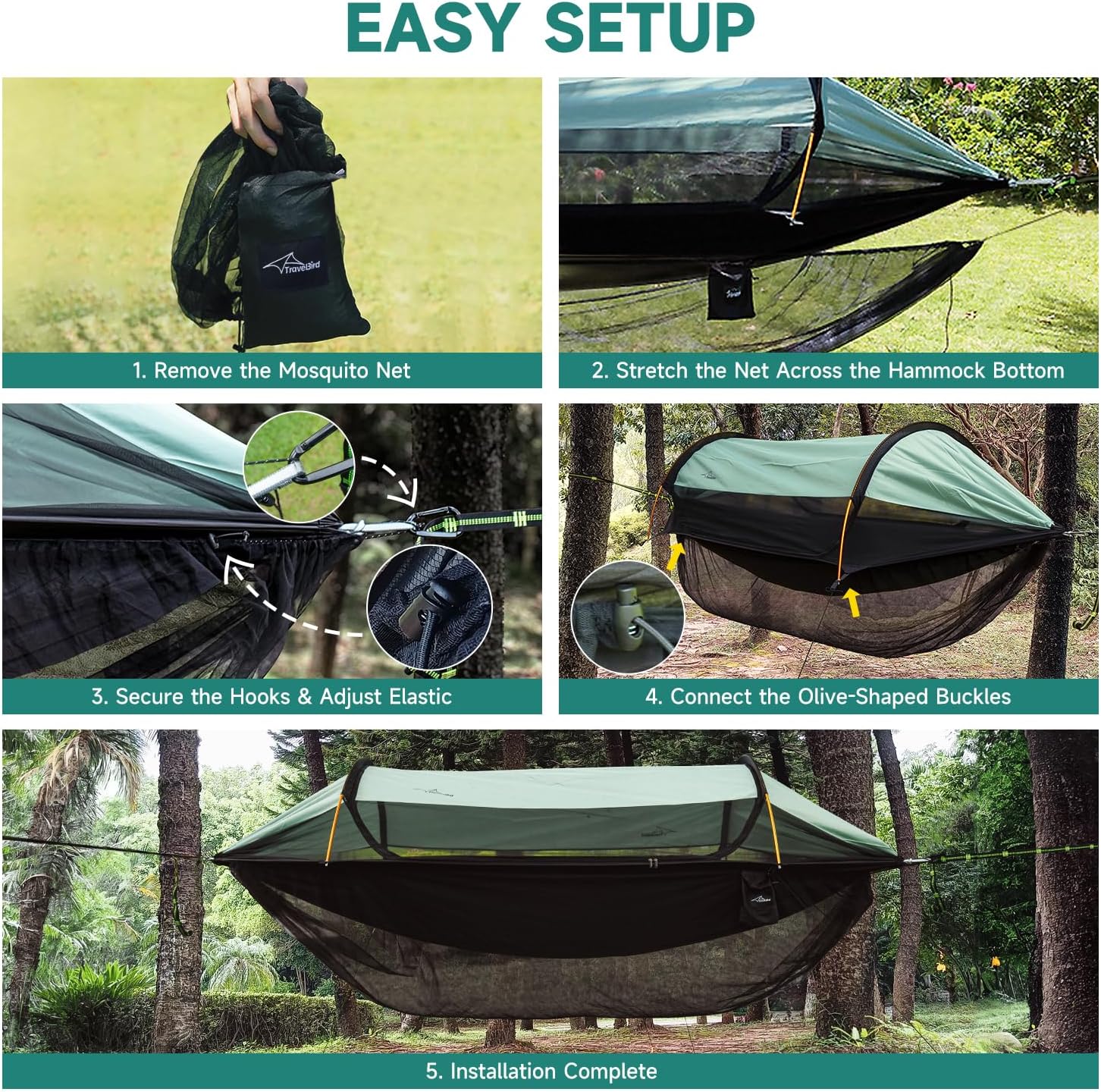 Underquilt Mosquito Net