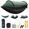 3-in-1 Dragon Fly High-Capacity Hammock – Versatile, Durable & Spacious for Ultimate Outdoor Comfort - Green