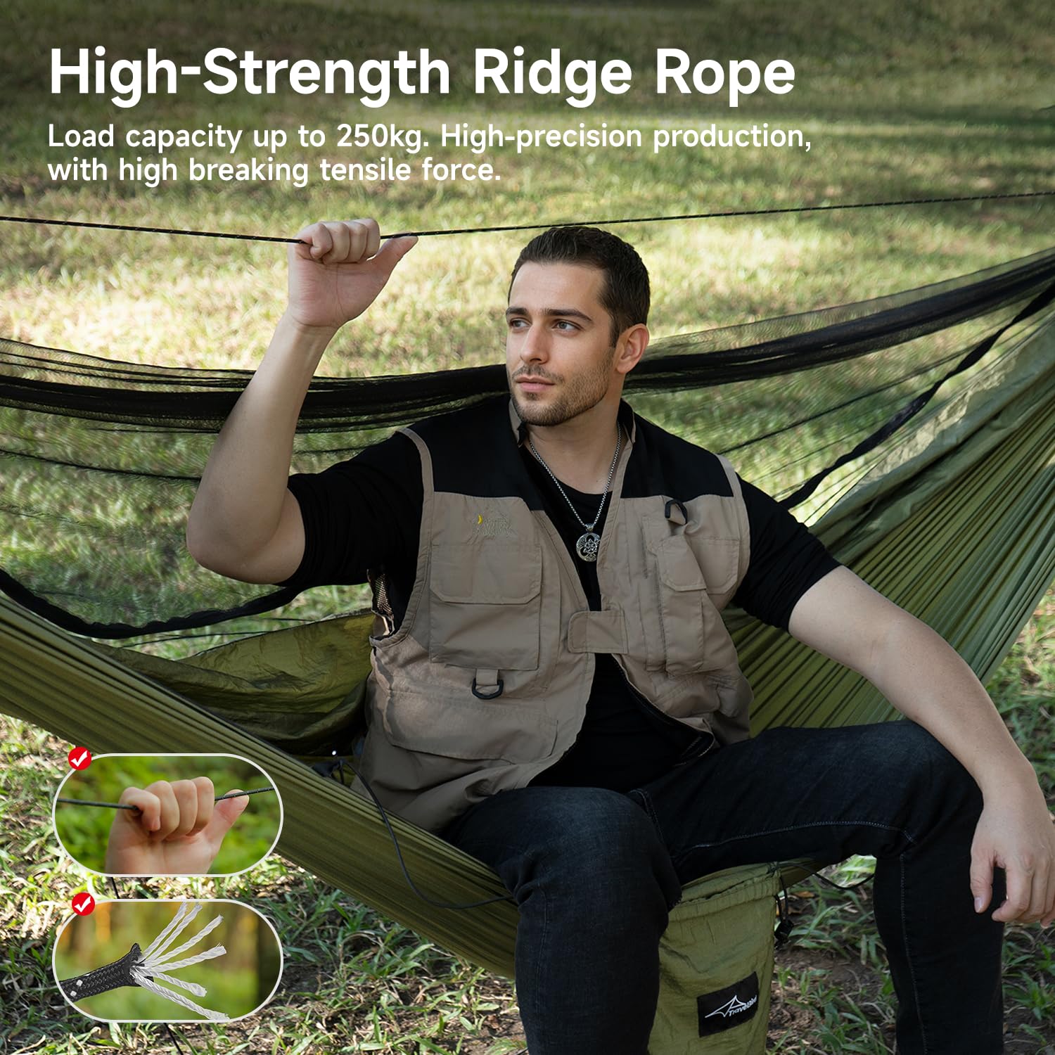 Lightweight Portable Camping Hammock