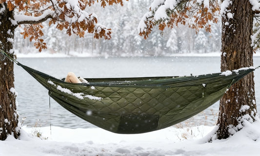 A Winter Dream in the Woods: Embrace Nature Overnight with TravelBird Winter Camping Hammocks
