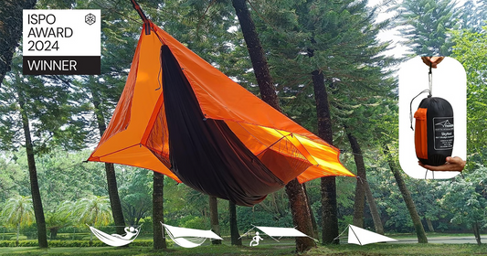 Congratulate!! SkyNest Camping Hammock Tent Win 2024 ISPO Award