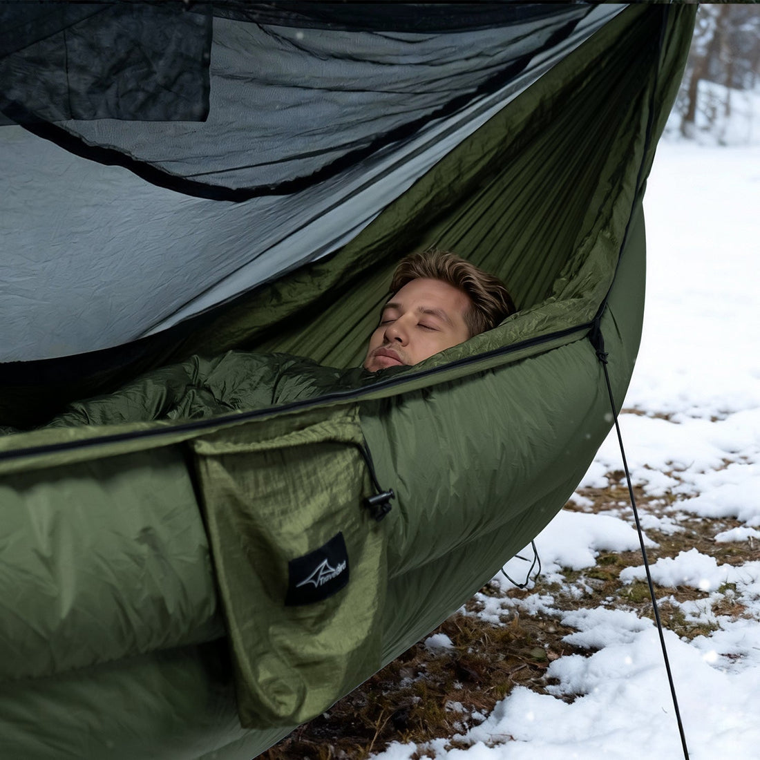 Winter Hammock Camping Guide: How to Stay Warm with Down Underquilts