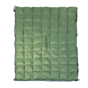 Lightweight Multifunctional Down Blanket for Hammock Camping