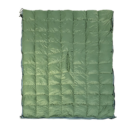 Lightweight Multifunctional Down Blanket for Hammock Camping