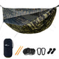 Camping Hammock with Mosquito Net & Sunshade – Lightweight Portable Hammock with Tree Straps for Hiking, Backpacking & Outdoor Travel