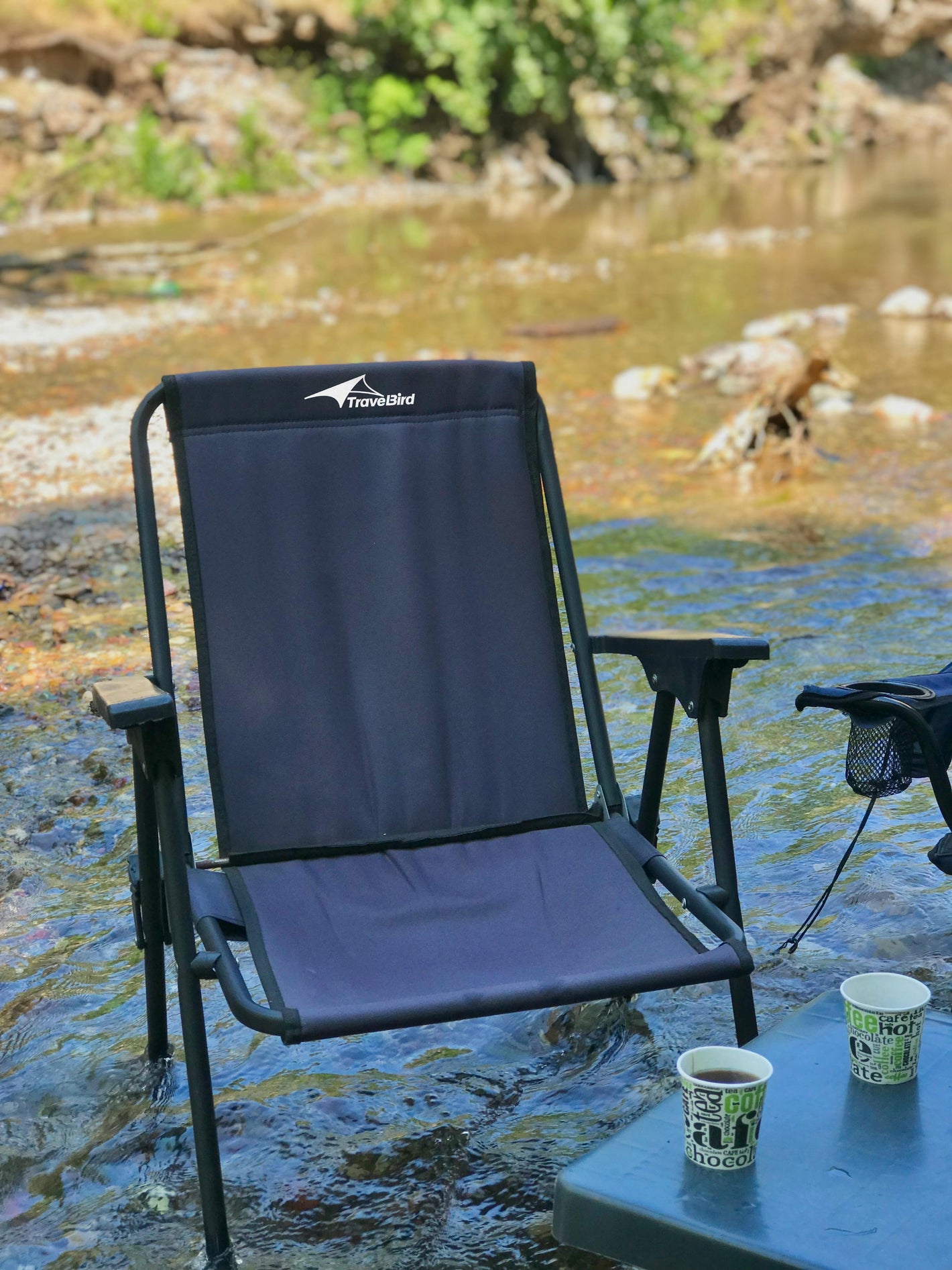 Travelbird WindRider Folding Chair | Pack Light, Rest Easy