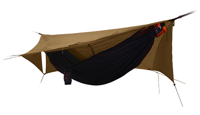 skynest tent SkyNest Ultralight portable hammock with mosquito net backpacking travel jungle waterproof hammock tent Sunny Orange / 335*140cm