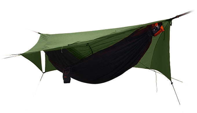 SkyNest Ultralight portable hammock with mosquito net