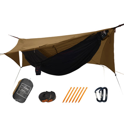 SkyNest Ultralight portable hammock with mosquito net backpacking travel jungle waterproof hammock tent