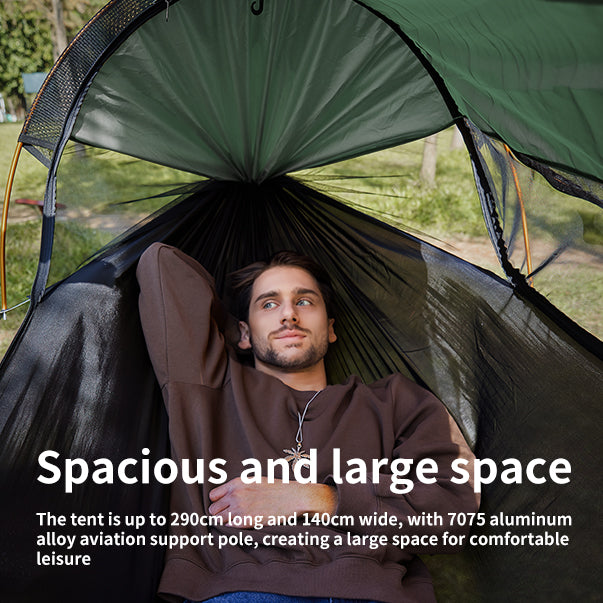 2 person hammock tent 3-in-1 Dragon Fly High-Capacity Hammock – Versatile, Durable & Spacious for Ultimate Outdoor Comfort Green