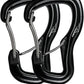 Heavy Duty 8K Double Door Aluminum Alloy Carabiner