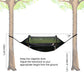 3-in-1 Waterproof Lightweight Sleeping Hammock Camping Hammock Tent with Mosquito Net and RainFly For Outdoor and Hiking