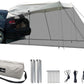 Car Awning Sun Shelter Tents SUV Tent Rooftop with Mosquito Net Camping Truck Canopy Universal Tailgate Tent Outdoor for MPV, Trucks