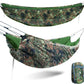 4-Season Insulated Camping Hammock Underquilt – Ultralight Thermal-Lined Cold Weather Gear with No-Slip Suspension, Compact for Backpacking, Hiking, Survival Shelter (Water-Resistant Parachute Nylon)