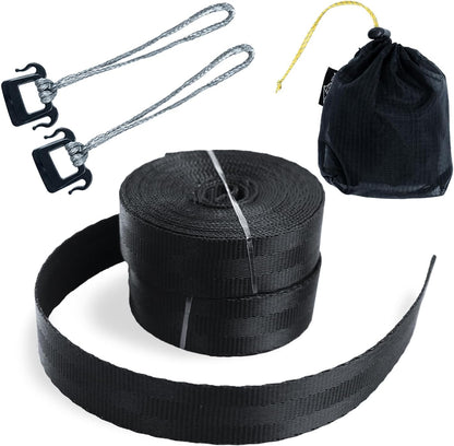 Ultra-Light Suspension System, 9.8ft Tree Strap for Hammock, Compact & Easy to Set Up, Hammock Accessories for Camping, Hiking, and Backpacking