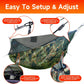 4-Season Insulated Camping Hammock Underquilt – Ultralight Thermal-Lined Cold Weather Gear with No-Slip Suspension, Compact for Backpacking, Hiking, Survival Shelter (Water-Resistant Parachute Nylon)