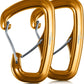 Heavy Duty 8KN Double-Locking Aluminum Alloy Carabiner – Secure & Durable Clip for Climbing & Outdoor Gear