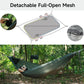 NomadNest 11ft Camping Hammock with Net and Ridge Rope Detachable Full-Open Mesh