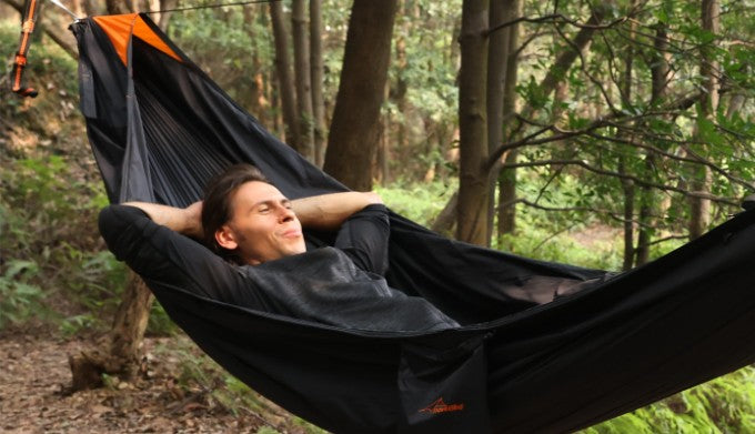 SkyNest Ultralight portable hammock with mosquito net backpacking trav