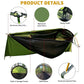 Parachute 3-in-1 Ultralight Hammock with Rainproof Tarp & Mosquito Net Tent