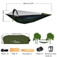 Parachute 3-in-1 Ultralight Hammock with Rainproof Tarp & Mosquito Net Tent