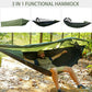 Parachute 3-in-1 Ultralight Hammock with Rainproof Tarp & Mosquito Net Tent