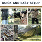 Lightweight Portable Hammocks with Mosquito Net and Ridge Rope