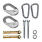 Hammock Hanging Kit Heavy Duty Anchor Hangers Bolt Durable Hammock Hooks